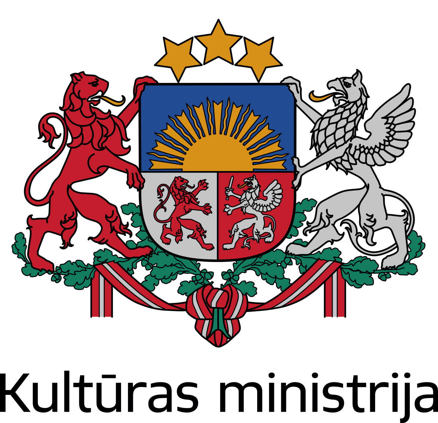 Kultūras Ministrijas logo